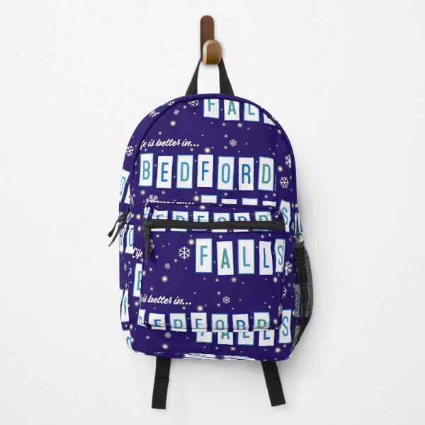 Item preview, Life Is Better In Bedford Falls Blue designed and sold by Normbot2000.
