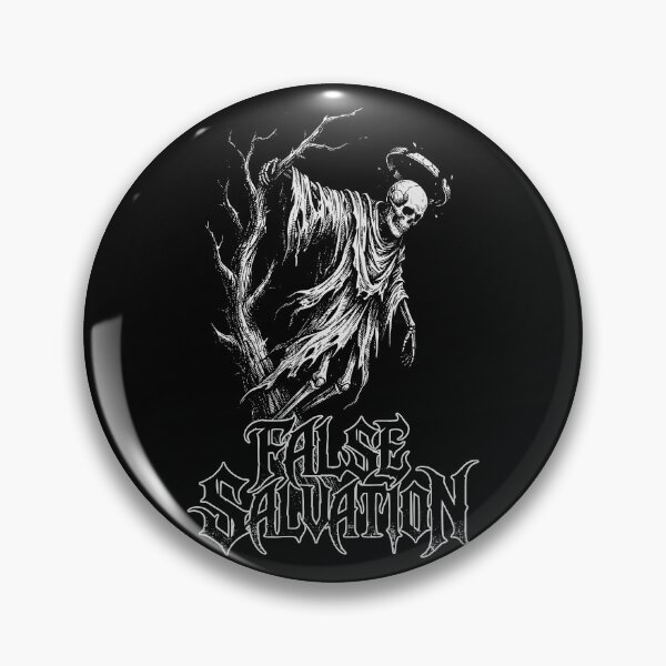 Item preview, False Salvation - Dark Fantasy Grim Reaper Illustration designed and sold by LockjowArt.
