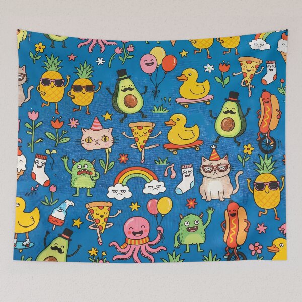 Item preview, Funny Whimsical Animal Illustrations Playfulness Charm Imaginative Art designed and sold by ART ATTACK ZONE.