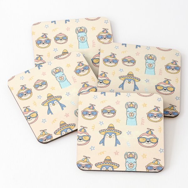 Item preview, LLamas Whimsical Animal Illustrations Playfulness Charm Imaginative Art designed and sold by ART ATTACK ZONE.