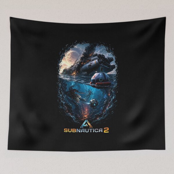 Item preview, subnautica 2 ship theme designed and sold by Green Sama.