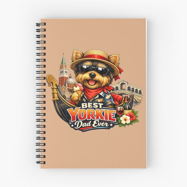 Item preview, Yorkie in Venice – Romantic Travel Dog designed and sold by Yorkie Magic Studio .