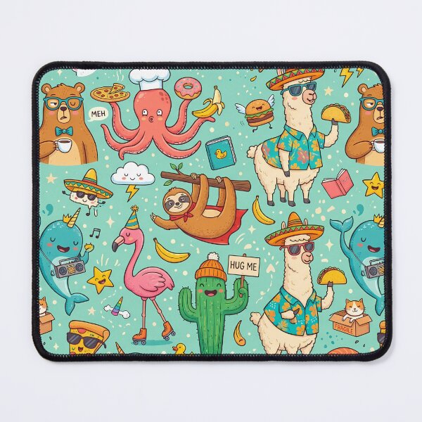Item preview, Octopus Peru Animal Illustrations Playfulness Charm Imaginative Art designed and sold by ART ATTACK ZONE.