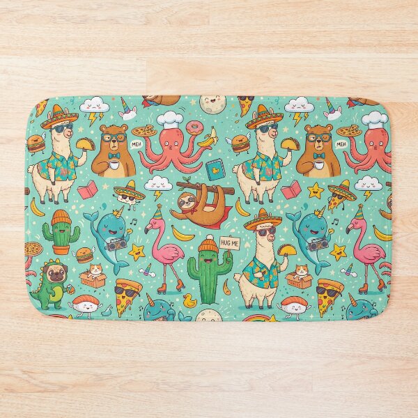 Item preview, Octopus Peru Animal Illustrations Playfulness Charm Imaginative Art designed and sold by ART ATTACK ZONE.