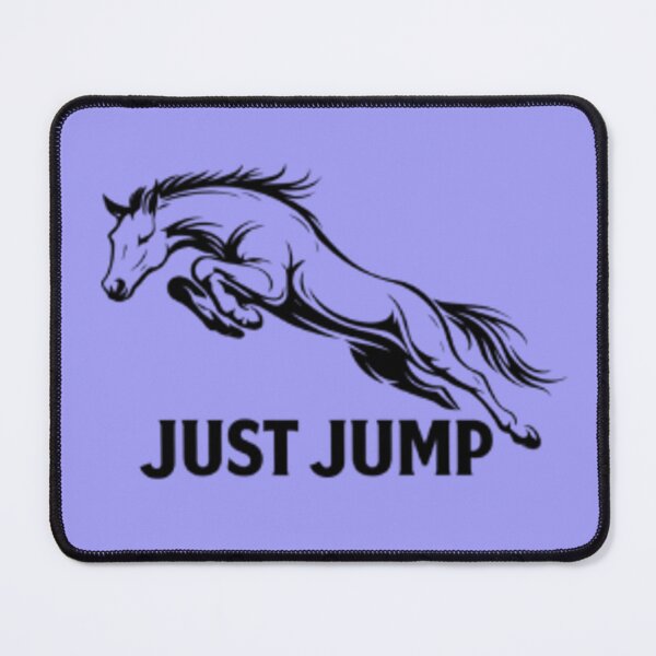 Item preview, Jumping Horse Illustration – Just Jump Design designed and sold by MYPASSIONBG.