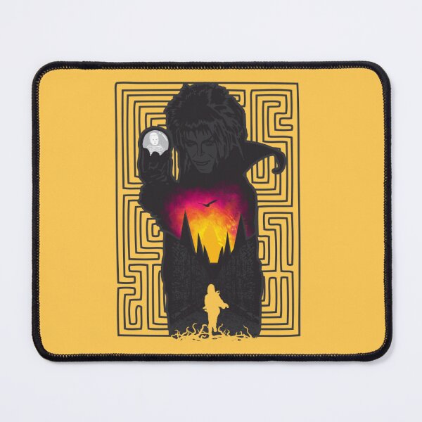 Item preview, The Goblin King's Labyrinth - Retro Dark Fantasy Silhouette designed and sold by MrGlayga.