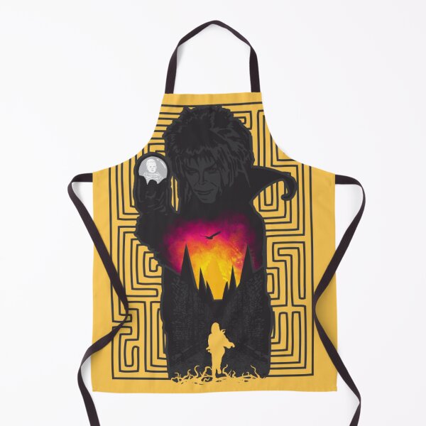Item preview, The Goblin King's Labyrinth - Retro Dark Fantasy Silhouette designed and sold by MrGlayga.