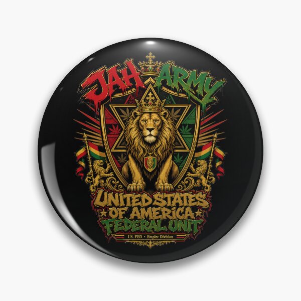 Item preview, JAH ARMY: UNITED STATES Of AMERICA FEDERAL UNIT designed and sold by SavvyEarth.