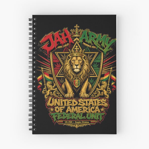 Item preview, JAH ARMY: UNITED STATES Of AMERICA FEDERAL UNIT designed and sold by SavvyEarth.