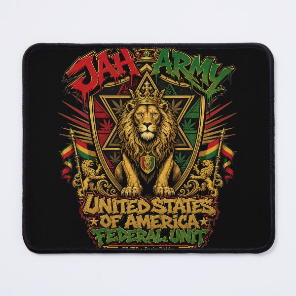 Item preview, JAH ARMY: UNITED STATES Of AMERICA FEDERAL UNIT designed and sold by SavvyEarth.