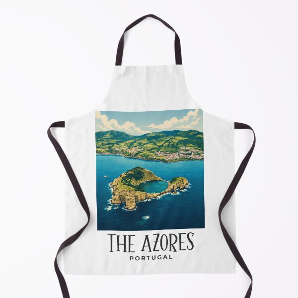 Item preview, A Travel Print of The Azores - Portugal designed and sold by StudioRedKoala.