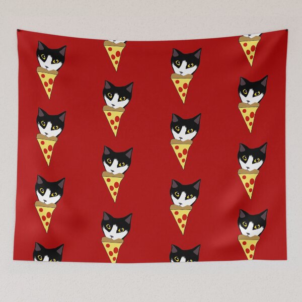 Item preview, Pizza Cat Tux designed and sold by ComradeScar.