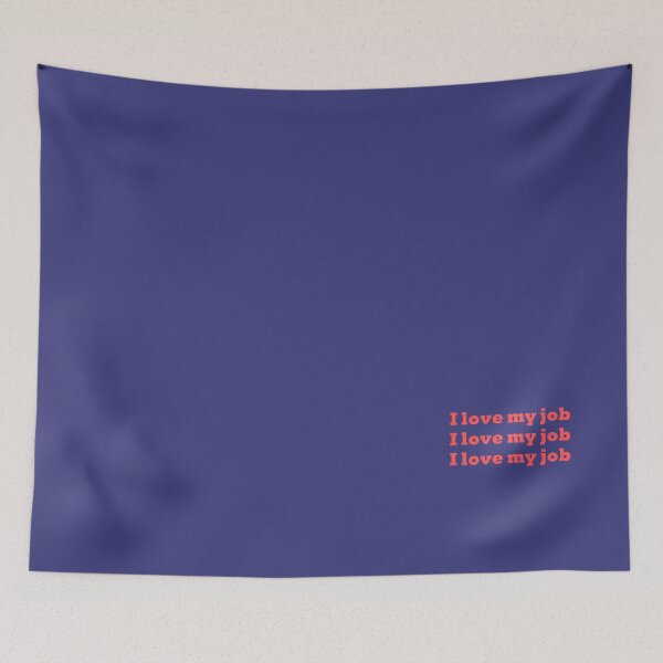 Item preview, I Love My Job – Minimal Typography Humor Design  designed and sold by Thetdesigns.