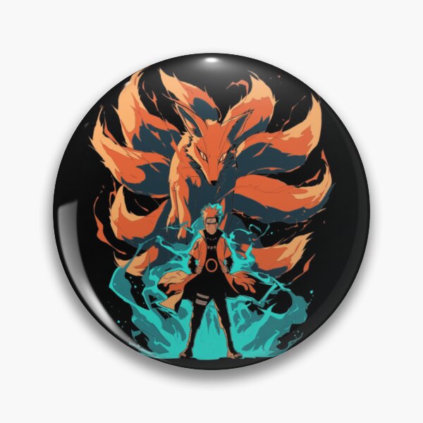 Item preview, Naruto Uzumaki Kurama Nine Tails Anime  designed and sold by siennalabeoo.