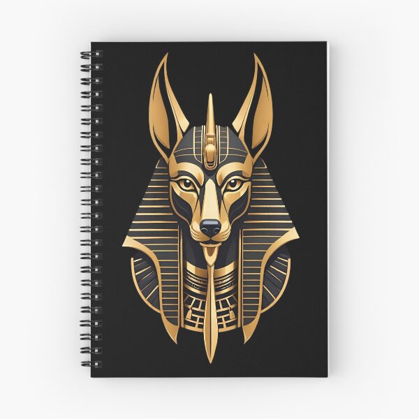 Item preview, Regal Golden Anubis Geometric Portrait designed and sold by Ahmed-G-Designs.