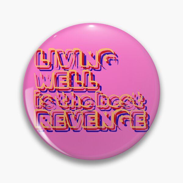 Item preview, Living Well is the Best Revenge  designed and sold by Little Paper Palace.