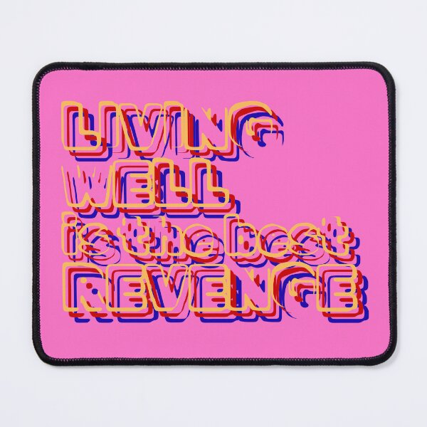 Item preview, Living Well is the Best Revenge  designed and sold by Little Paper Palace.