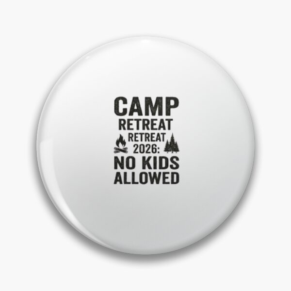 Item preview, Camp Retreat 2026 – Adult‑Only Camp Graphic | No Kids Allowed Campfire & Pine Tree Design designed and sold by LAForrest.