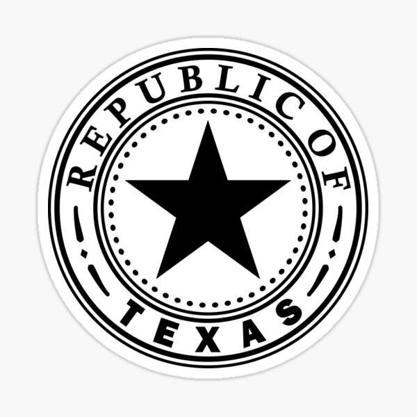 Republic of Texas Lone Star Flag of Awesomeness! Sticker