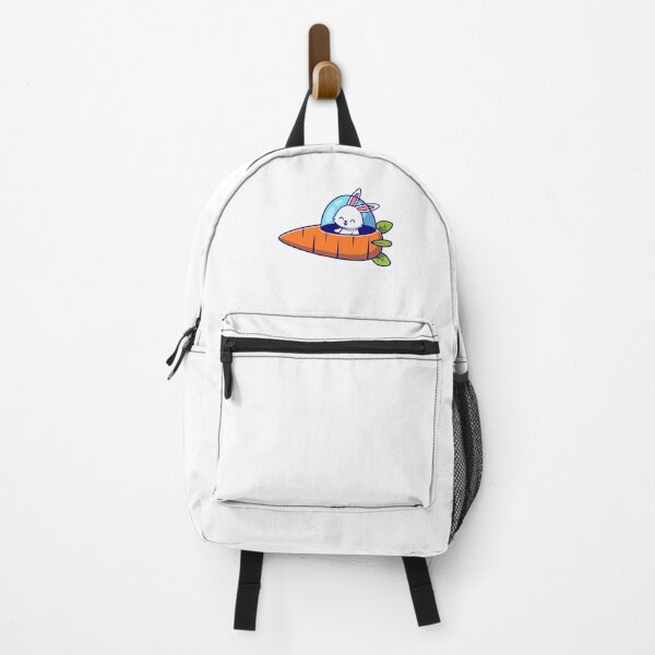 Item preview, Cute Bunny Flying Carrot Spaceship Cartoon designed and sold by Zhi Deng.