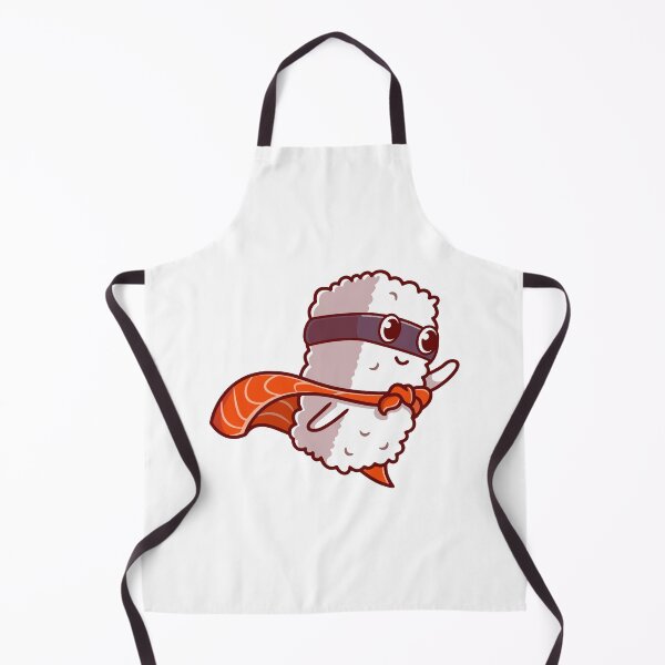 Item preview, Funny Sushi Superhero Cute Cartoon designed and sold by Zhi Deng.