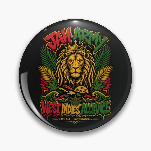 Item preview, JAH ARMY: WEST INDIES ALLIANCE designed and sold by SavvyEarth.