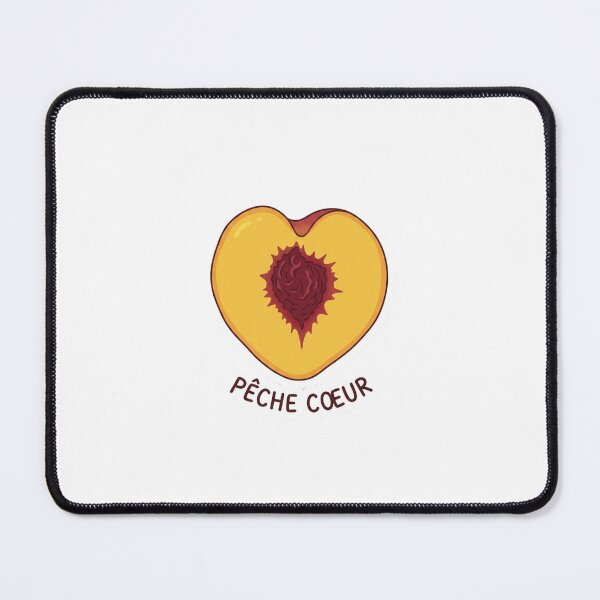 Item preview, Sweet Heart-Shaped Peach Illustration designed and sold by rissershop.