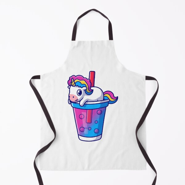 Item preview, Cute Unicorn Drinking Boba Bubble Tea designed and sold by Zhi Deng.