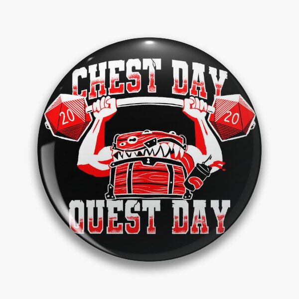 Item preview, Mass Monster Mimic: Chest Day, Quest Day (dark) designed and sold by DapperBoar.
