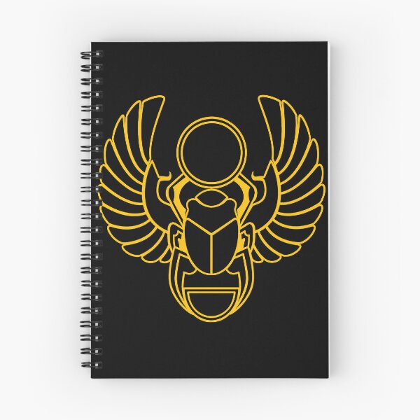 Item preview, Minimalist Golden Winged Scarab Vector Art designed and sold by Ahmed-G-Designs.