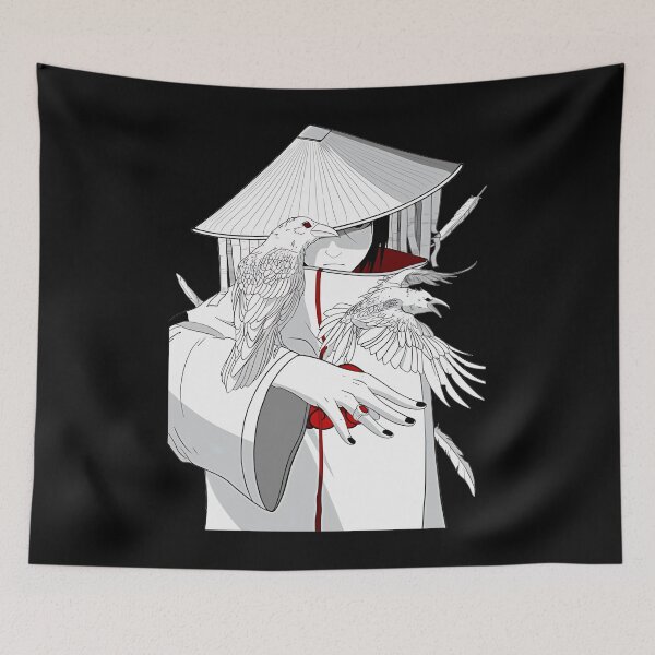 Item preview, Itachi Uchiha tee with Uchiha crest designed and sold by siennalabeoo.