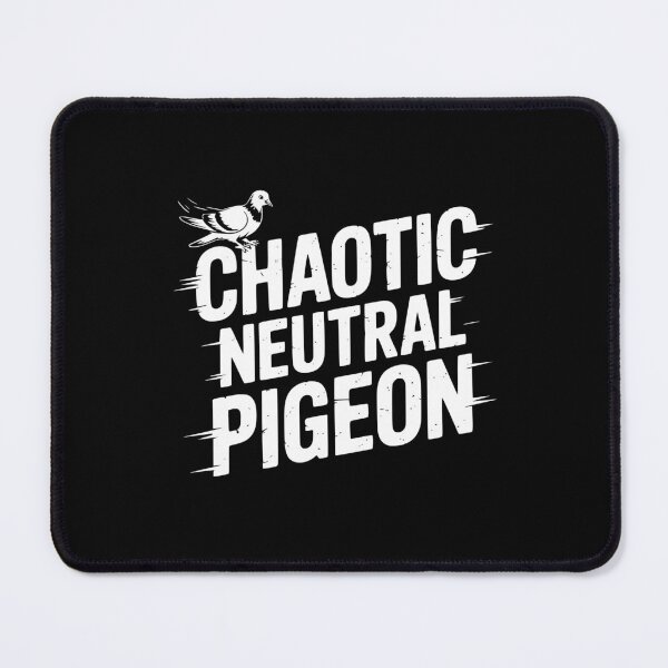 Item preview, Chaotic Neutral Pigeon designed and sold by theartfulaspie.
