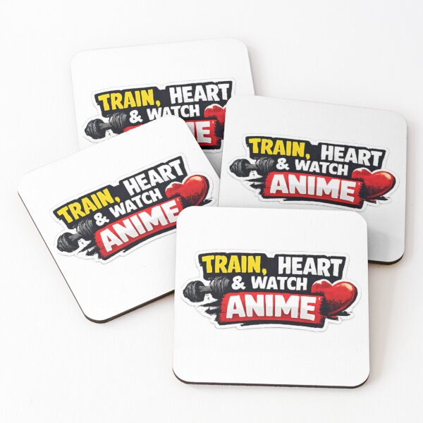 Item preview, TRAIN, HEART and WATCH ANIME Manga Design designed and sold by DailyQuestPrint.