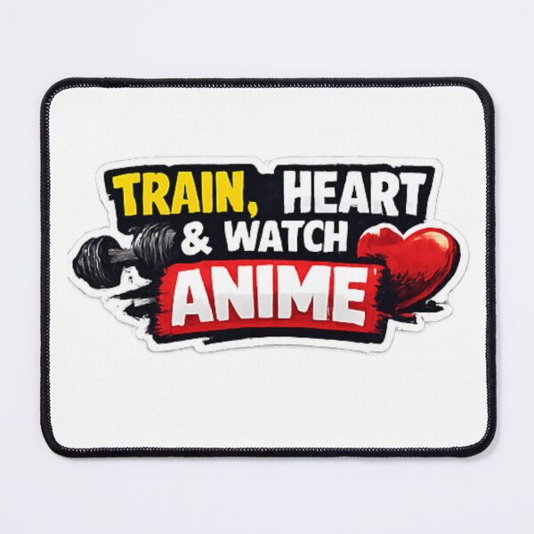 Item preview, TRAIN, HEART and WATCH ANIME Manga Design designed and sold by DailyQuestPrint.