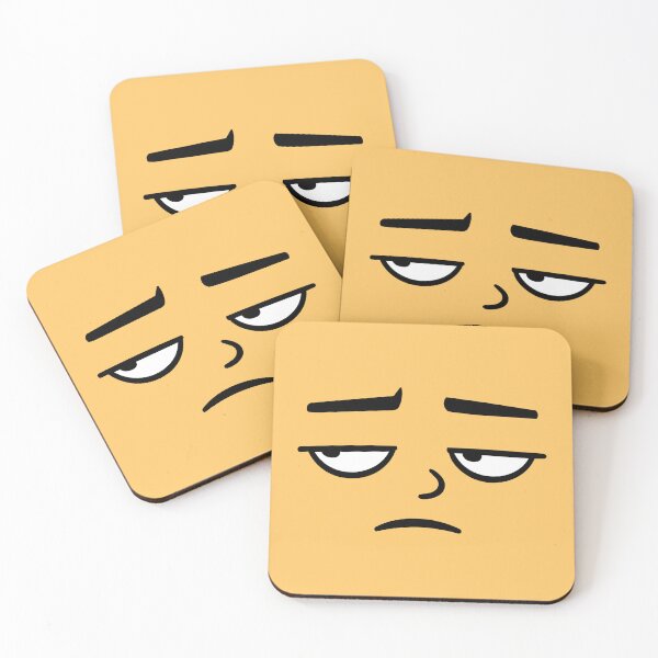 Item preview, Grumpy Sad Disappointed Face Funny Moody Comic designed and sold by shirt-o-mat.