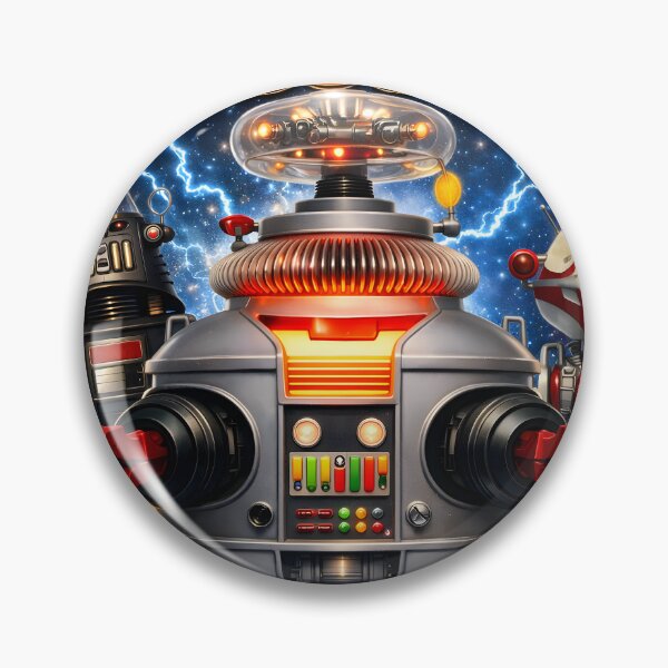 Item preview, Lost in Space Robot B-9, & Robbie The Robot. designed and sold by Focus-Photo-PG.