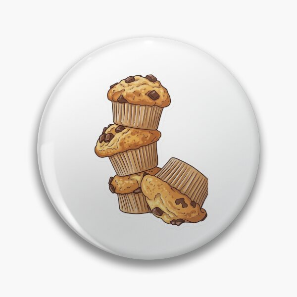 Artikelvorschau, Illustration eines Stapels Schokoladenmuffins entworfen und verkauft von rissershop.