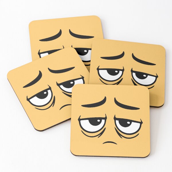 Item preview, Grumpy Sad Disappointed Face Funny Moody Comic designed and sold by shirt-o-mat.