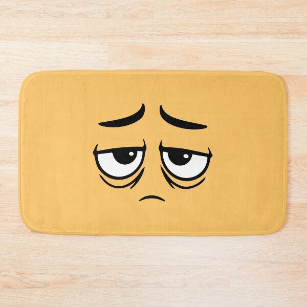 Item preview, Grumpy Sad Disappointed Face Funny Moody Comic designed and sold by shirt-o-mat.