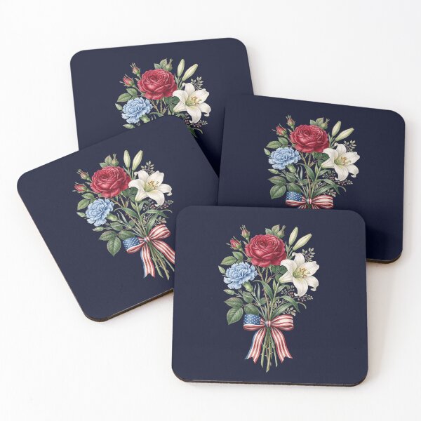 Item preview, Patriotic Bouquet 1776 2026 American Flag Ribbon Flowers designed and sold by LinaValearte.
