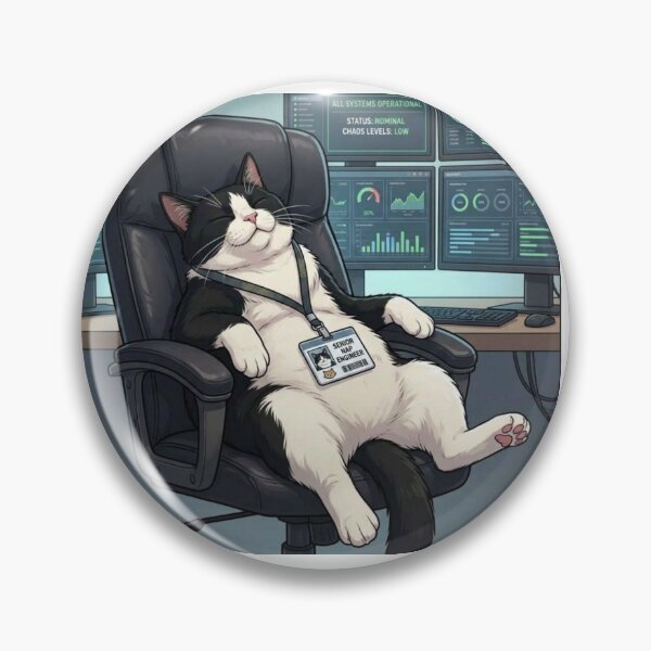 Item preview, Senior Nap Engineer designed and sold by Against-the-Rot.
