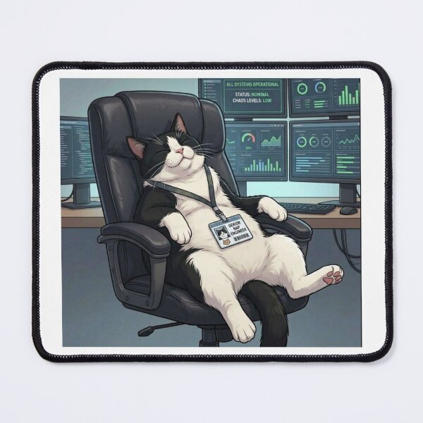 Item preview, Senior Nap Engineer designed and sold by Against-the-Rot.