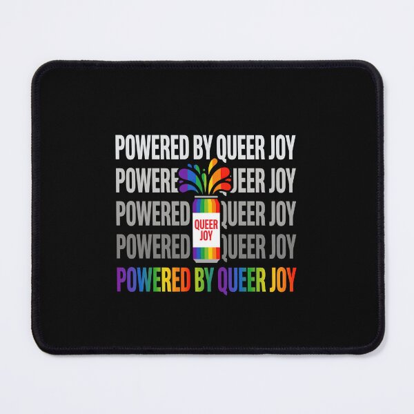 Item preview, Powered By Queer Joy Rainbow Can LGBTQ Pride Shirt designed and sold by What you are is Beautiful.