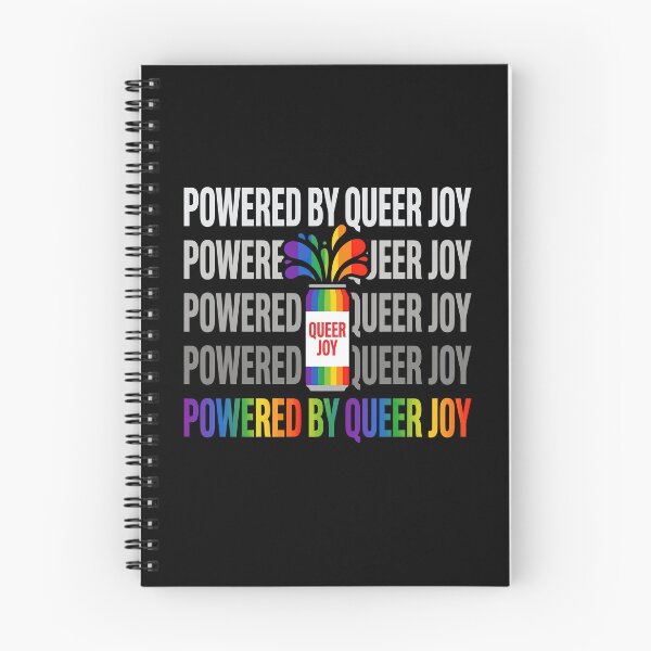 Item preview, Powered By Queer Joy Rainbow Can LGBTQ Pride Shirt designed and sold by What you are is Beautiful.