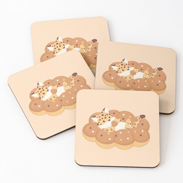 Item preview, Leopard Mochi Donut designed and sold by Meg's Sketchbook.