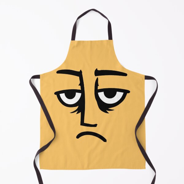 Item preview, Grumpy Sad Disappointed Face Funny Moody Comic designed and sold by shirt-o-mat.