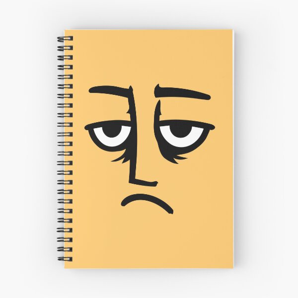 Item preview, Grumpy Sad Disappointed Face Funny Moody Comic designed and sold by shirt-o-mat.