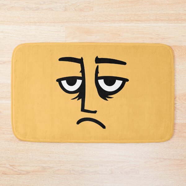 Item preview, Grumpy Sad Disappointed Face Funny Moody Comic designed and sold by shirt-o-mat.
