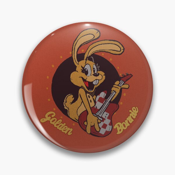 Item preview, "Golden Bonnie" FNAF Inspired Pin  designed and sold by henwardhyckle.