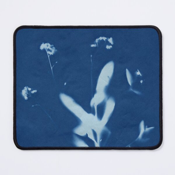 Item preview, Dry Cyanotype Forget-Me-Not Plant designed and sold by LymphomaLass.